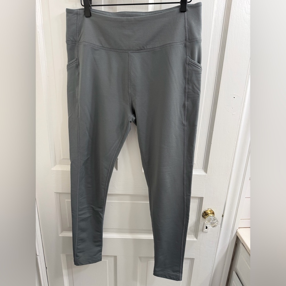 Woolx Pocket Leggings - Grey